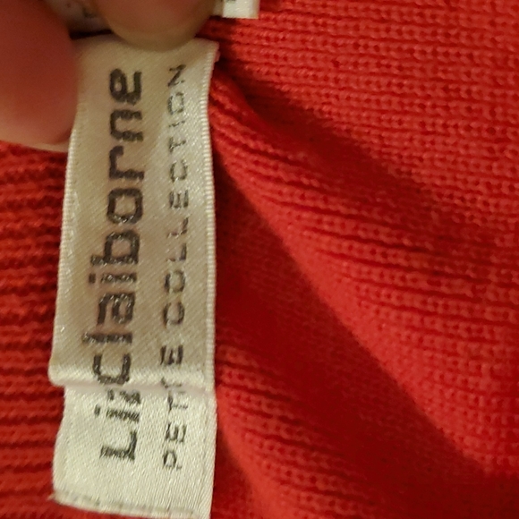 Liz Claiborne Petite Collection Women's Pleated Cotton Skirt - Size Petite M - Picture 4 of 5